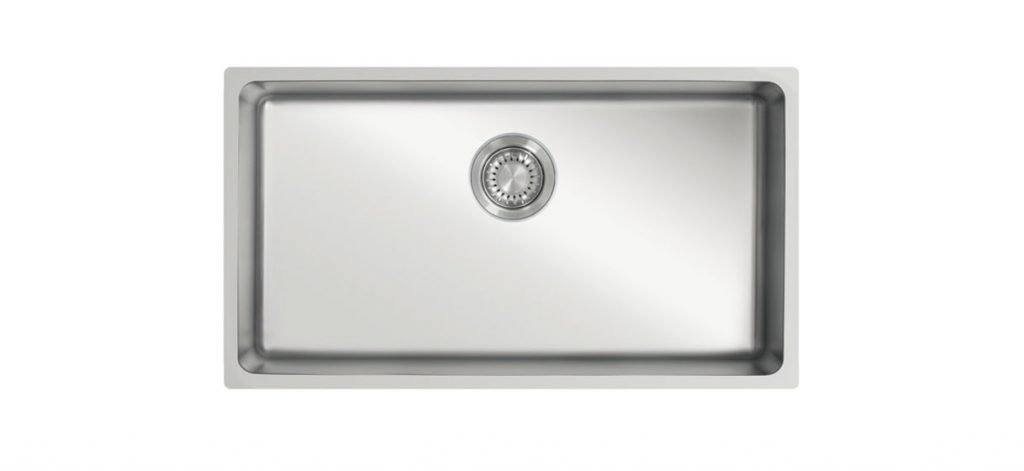 Micro Series ME451 1.0 Bowl Stainless Steel Undermount/Inset Kitchen Sink - 440x490mm