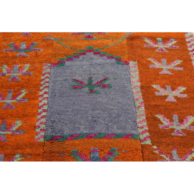 Tulu One-of-a-Kind 4'1" X 4'6" Hand Knotted Area Rug