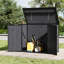 146cm W x 65cm D Garden Bin Tool Storage Shed