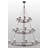 24 - Light Dimmable Tiered Chandelier