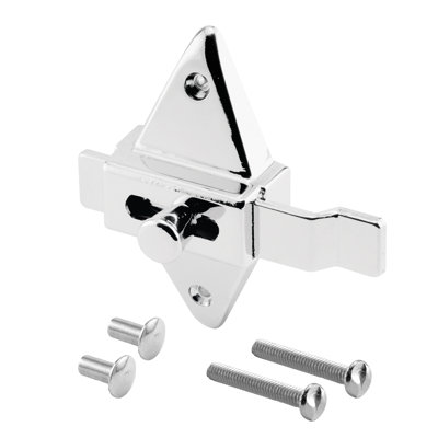 Loquet à glissière Prime-Line, 2 3/4 po, chrome plaqué (paquet simple)