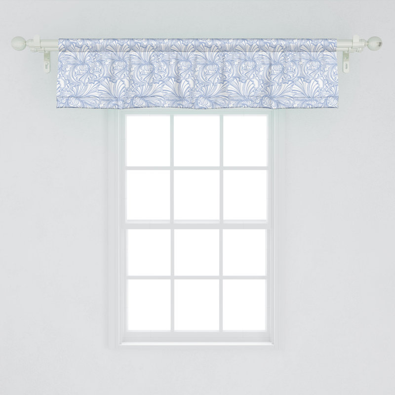 Ensemble de 2 cantonnières Art Nouveau Ambesonne, L 54 po x L 12 po