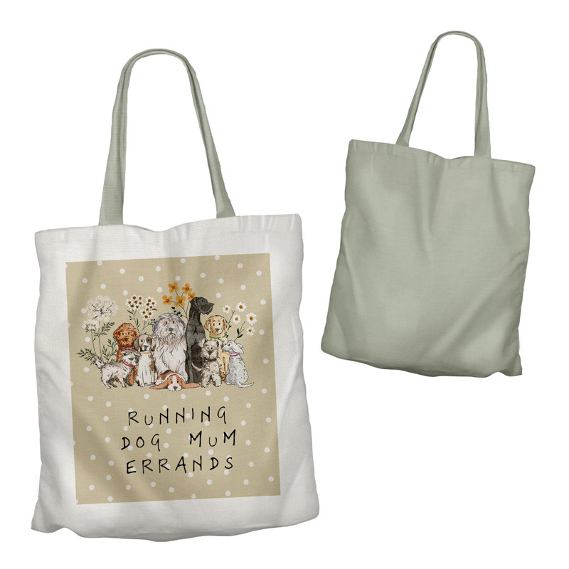 At Home With Paws Canvas Recycling Bags - 1 Count