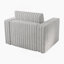 Canapé modulaire simple de 44,9 po: très confortable, élégant et fonctionnel pour les chambres à coucher et les salons-959946209