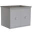 Ensemble de meuble-lavabo mural simple 31 po Crumley-681647634-681647629