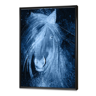 Reproduction d’art sur toile, "Farmhouse Horse XII"