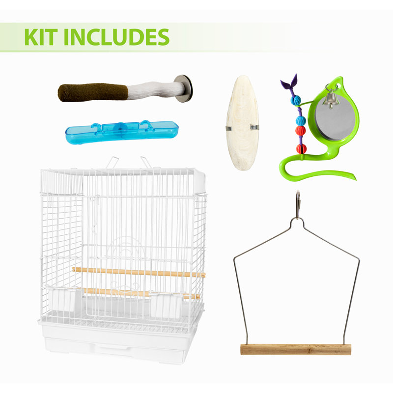 Medium Bird Cage Starter Kit