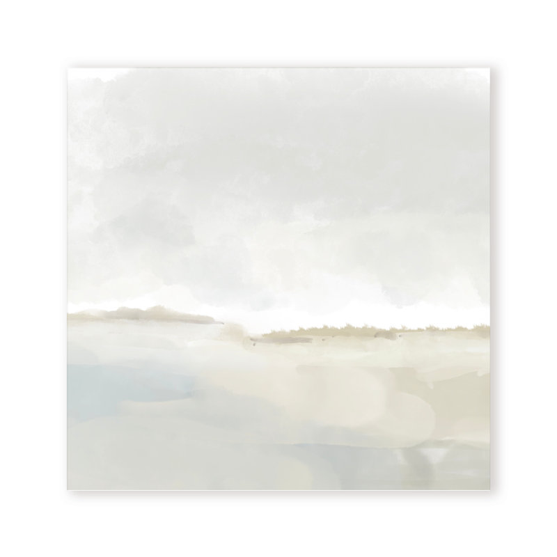Coastal Retreat Shifting Sands, 36" H x 36" W x 1.5" D, Wrapped Canvas, Does Not Apply