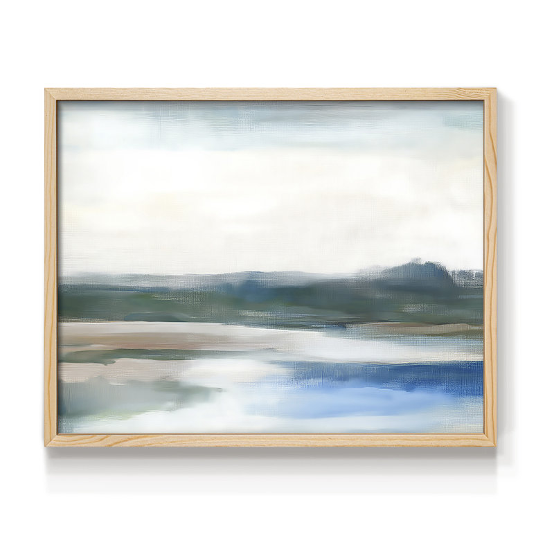 Paysage, série XX, reproduction encadrée, Natural, H 16 po x l 20 po