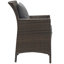 Chaise de salle à manger en rotin et osier Bocabec par Havenside Home-995273793-995238423