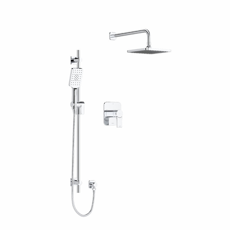 Pallace Pressure Balanced Shower Faucet with Rough-in Valve, Chrome