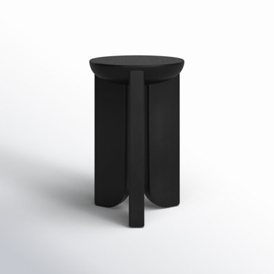 Satine Solid Wood End Table
