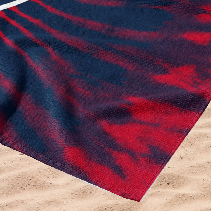 NBA Psychedelic Beach Towel, Soft Colorful Basketball Fan Pool Towel, 30 x 60 Inches, Los Angeles Clippers