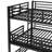 Queen Over Full XL Over Queen Triple Metal Bunk Bed With Safety Guardrails-882989641-882989646