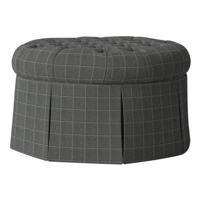 Alma Round Ottoman