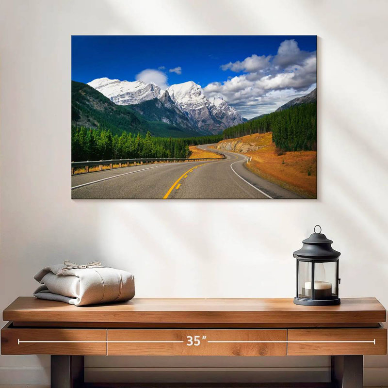 Mehar Canadian Rockies Highway, H 16 po x l 24 po