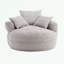 Canapé simple en chenille avec coussins-276592523