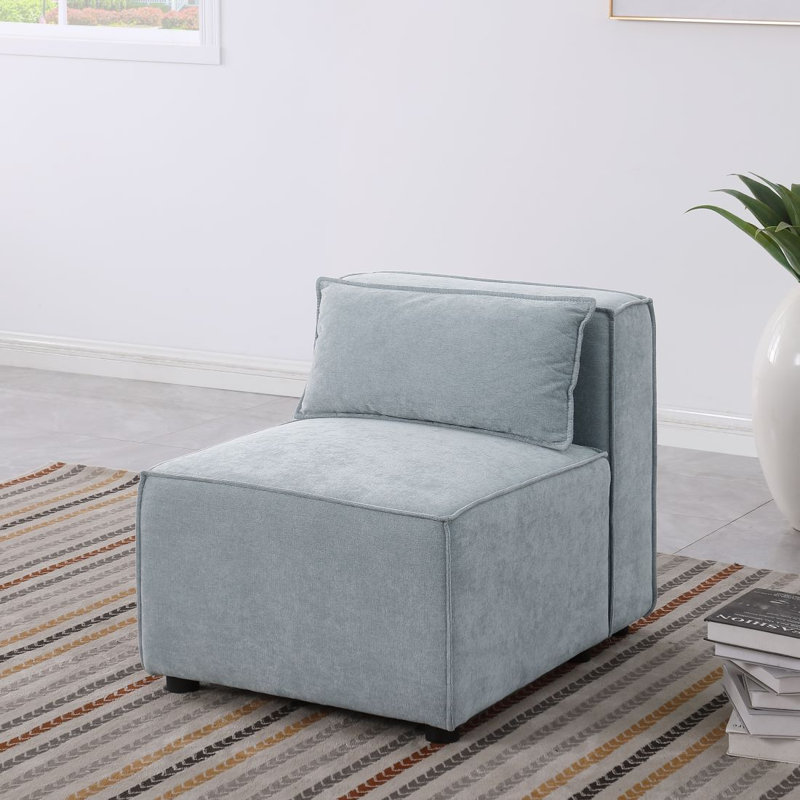 Atrayu Upholstered Slipper Chair