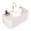 Ensemble de meuble-lavabo simple mural-220469472-220469501