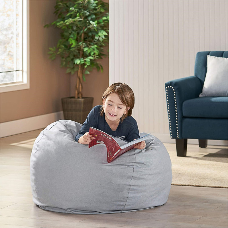 Fauteuil à billes en polyester polyvalent pour une détente ultime et une décoration intérieure