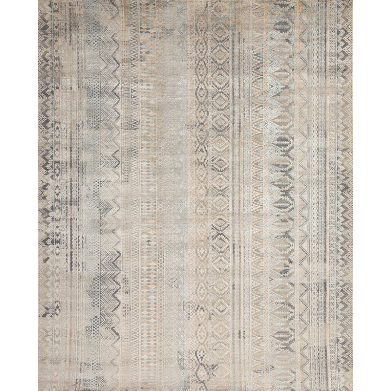 Epic Hand Knotted Striped Indoor Rug