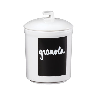 White 32 Oz. Round Melamine Condiment Jar
