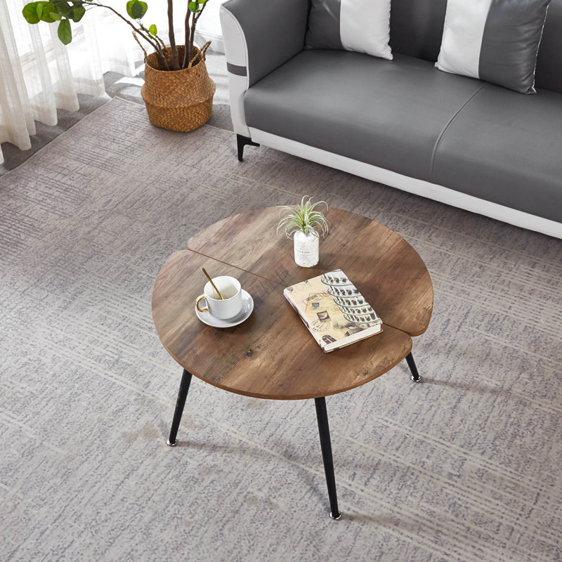 Gomber Single Coffee Table, 17.71" H x 27.55" W x 27.55" D