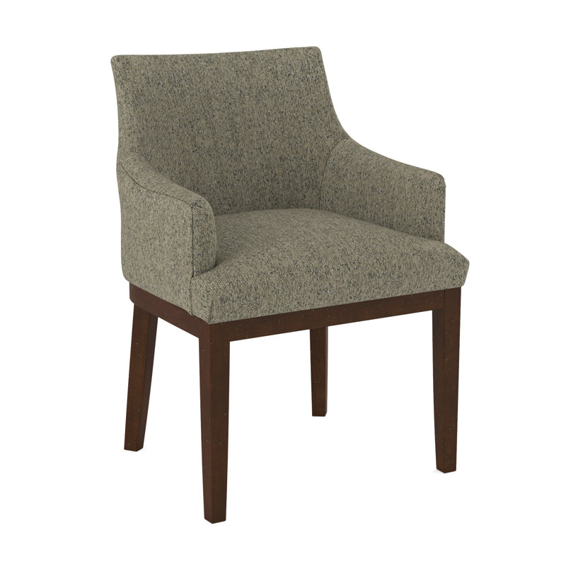 19'' H Upholstered Armchair, English Saddle, 61676-75