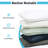 HLC.ME Benji - 3 Piece Quilt Set, Lightweight Bedspread Coverlet Quilt-101298582-101298587
