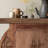 38.58" Wabi-Sabi Style Solid Wood Carved Console Table