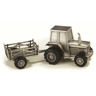 Banc de tirelire à argent tracteur