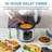 AROMA Digital Rice Cooker, 4-Cup (Uncooked) / 8-Cup (Cooked), Steamer, Multicooker, Slow Cooker, Oatmeal Cooker, Auto Keep Warm, 2 Qt, Stainless Steel Exterior, ARC-5204SB
