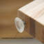 Table de salle à manger en bois de frêne importé avec base robuste-104989014