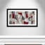Carmit 'Red Rock' Framed Acrylic Painting Print-35157392-35157397