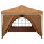 Vidaxl Pop-Up Party Tent Oxford Fabric Canopy Event Shelter Outdoor Gazebo-126173682-126173689