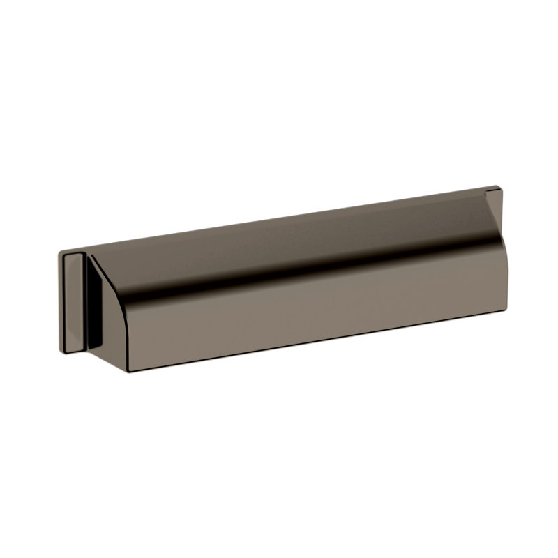 4422 Transitional 6" Cup Pull, in Lifetime (PVD) Graphite Nickel