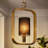 1-Light Kitchen Island Mini Pendant Light Gold