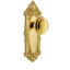 Grandeur Grande Victorian Plate Passage with Circulaire Door Knob