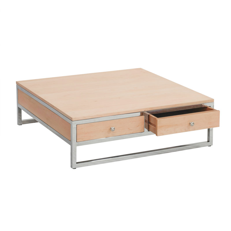 Table basse moderne à 2 tiroirs Arden