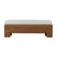 Banc de bout avec rangement Kaari