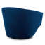 Fauteuil demi-tonneau pivotant en velours Elexi-929657893