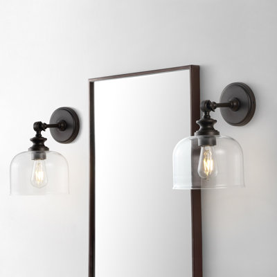 Gober Iron LED Armed Sconce