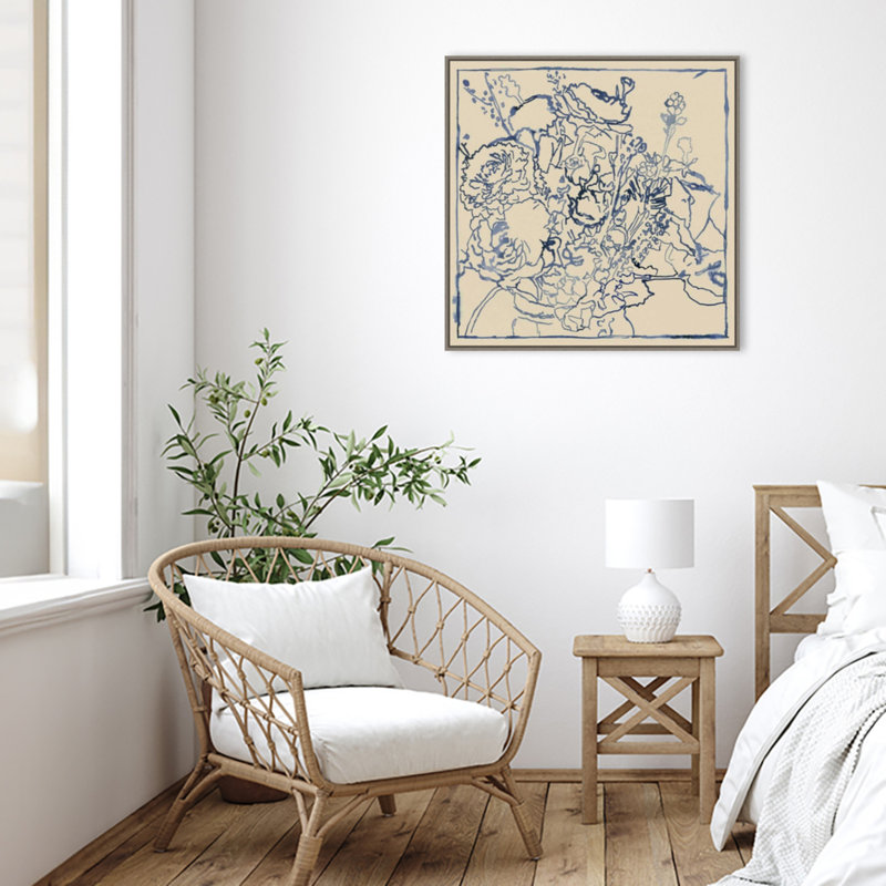 Impression sur toile, "Burcom Fields Close Up" par Megan Meagher, H 30 po x l 30 po x P 2 po