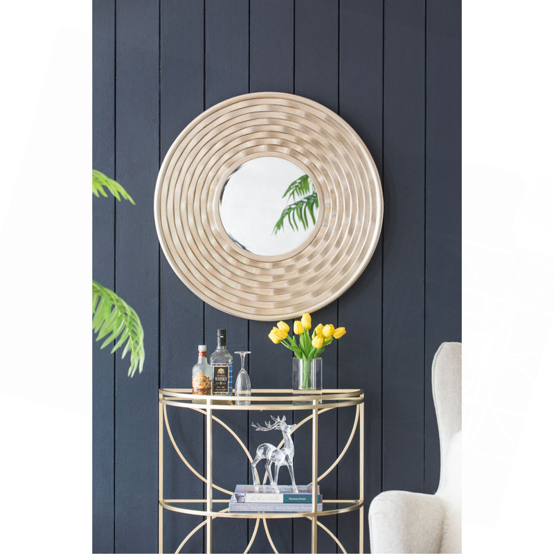 Miroir rond, miroir mural pour la salle de bain