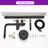 41"H Solid Brass Floor Mounted Tub Faucet With Handheld Shower