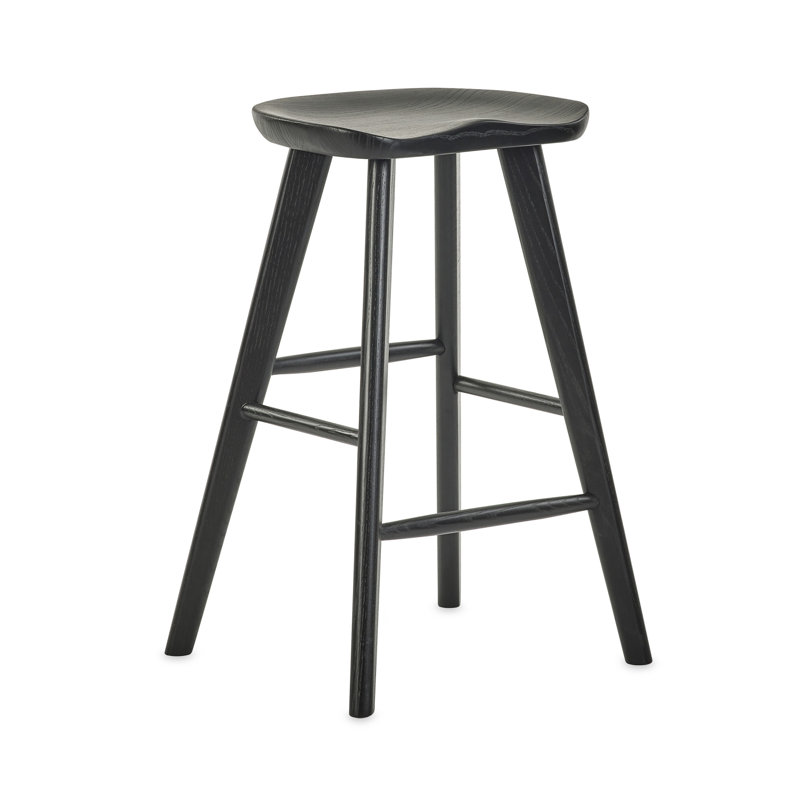 66cm Bar Stool, Black