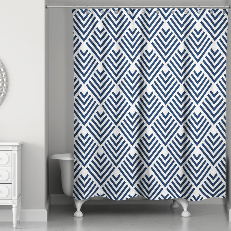 Shower Curtain, Navy