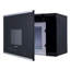 Cosmo 24 in. Stellar Collection 1.34 cu. ft. Over the Range Microwave in Stainless Steel with Vent Fan