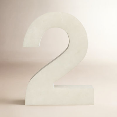 Zendaya Text & Numbers Letter Block