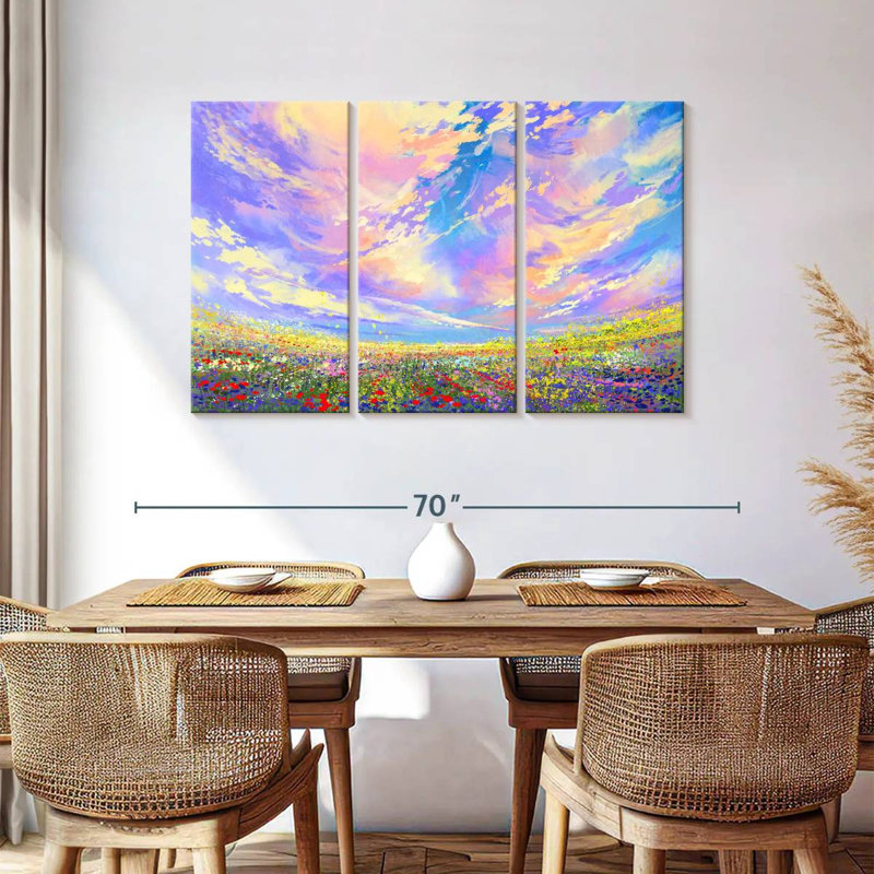 Alvord Cotton Candy Sky, 36" H x 57" W